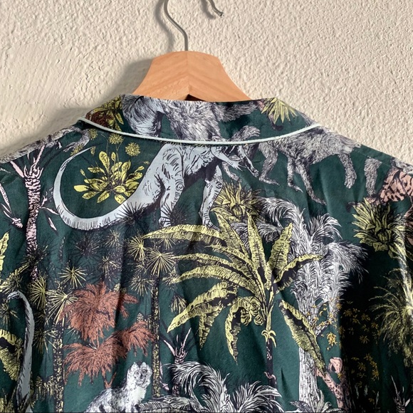 Bimba Y Lola Jungle Print Blouse Bimba Y Lola Jungle Print Blouse